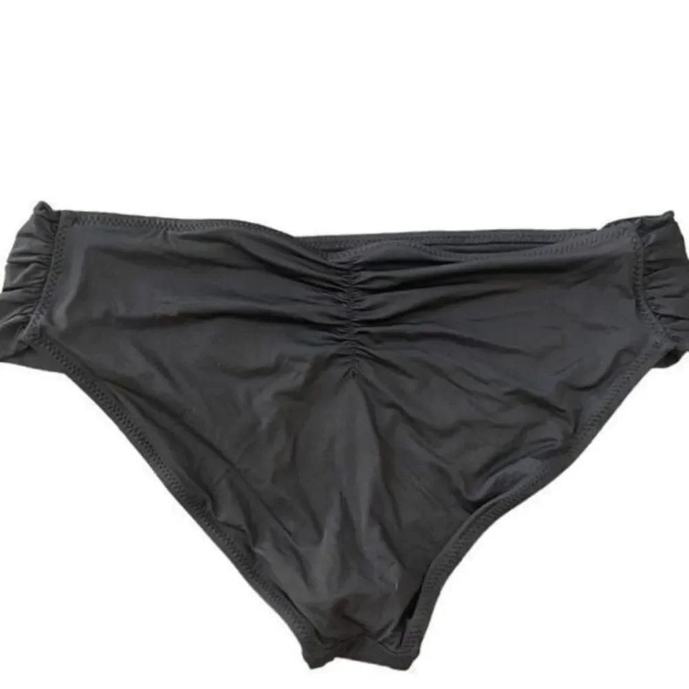 BECCA ETC Black Color Code Shirred Side‎ Tab Hipsters Plus Size 2X